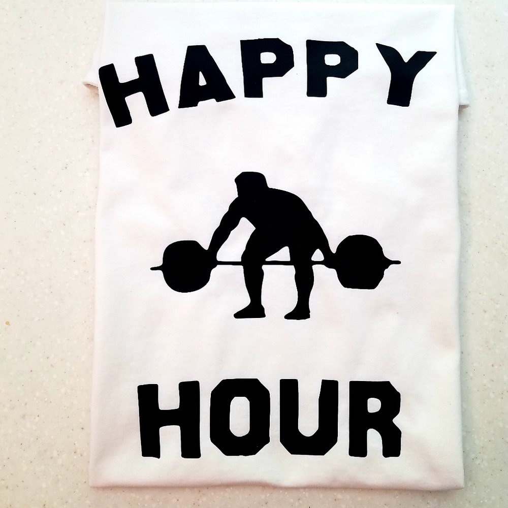 "HAPPY HOUR" tee